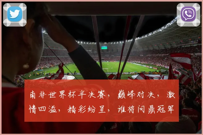 南非世界杯半决赛，巅峰对决，激情四溢，精彩纷呈，谁将问鼎冠军